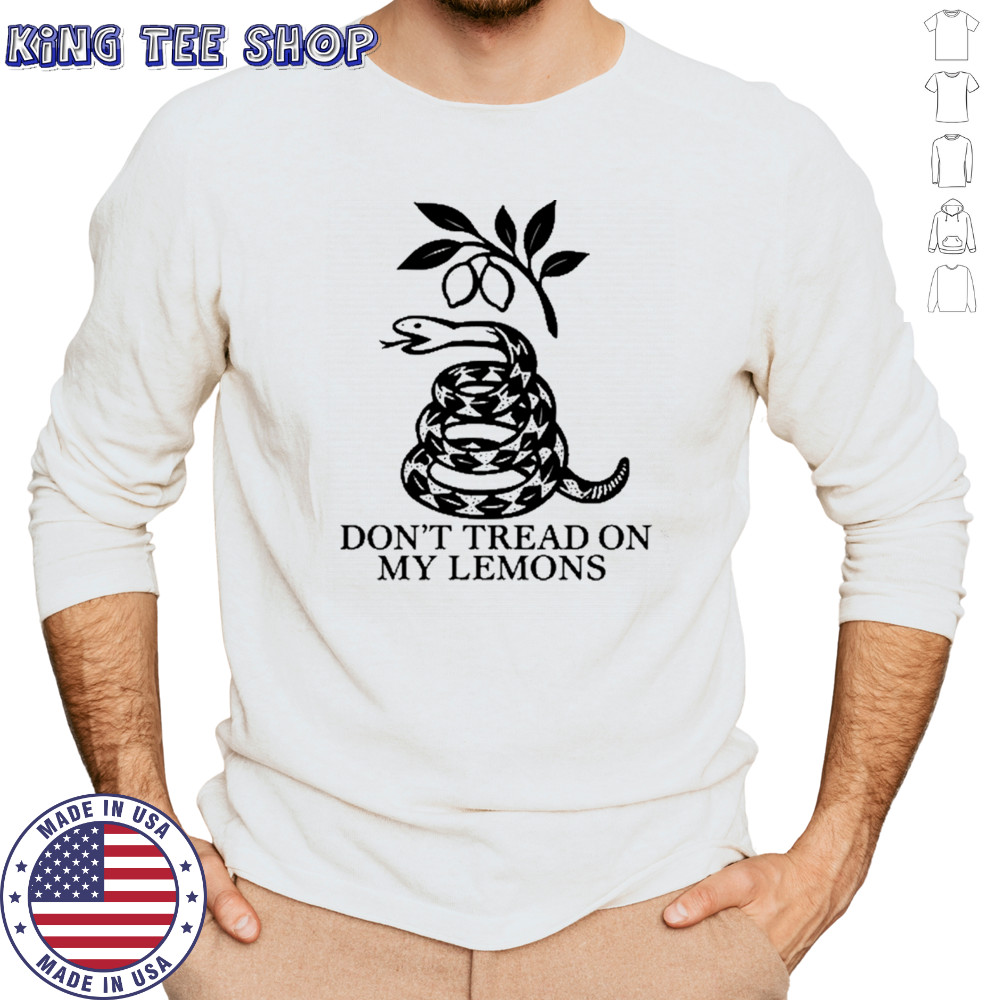 Don’t Tread On My Lemons T-Shirt Long Sleeved