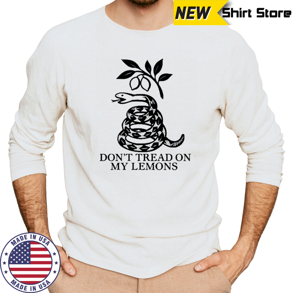 Don’t Tread On My Lemons T-Shirt Long Sleeved