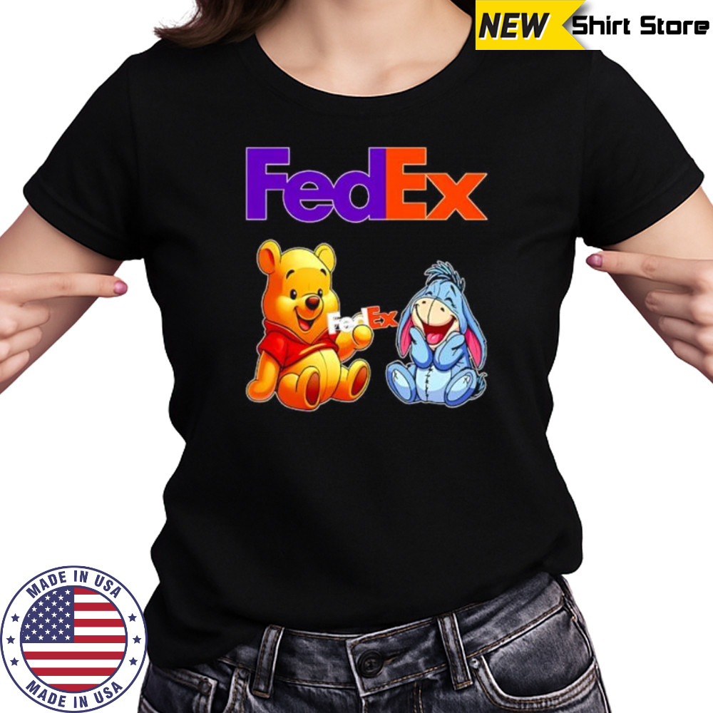 FEDEX Pooh and Eeyore shirt Women's T-shirt
