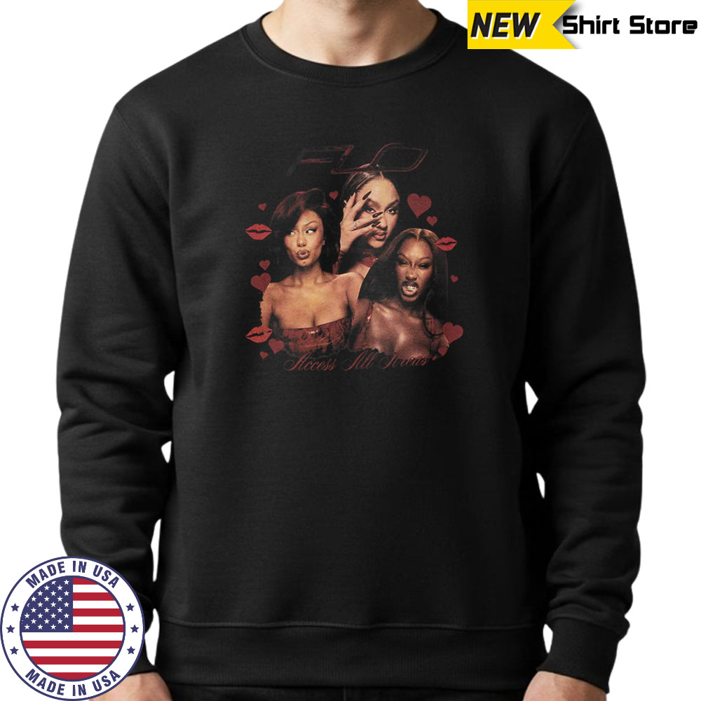Flo Homage Black T-Shirt Sweatshirt