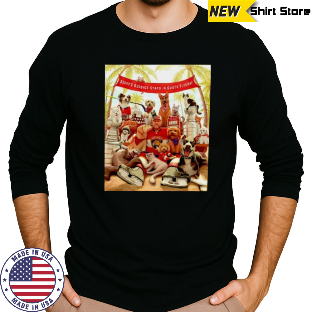 Florida Panthers Benny’s Buddies stays in South Florida shirt Long Sleeved
