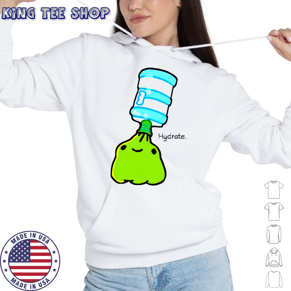Frog Hydrate Drink today shirt Hoodie