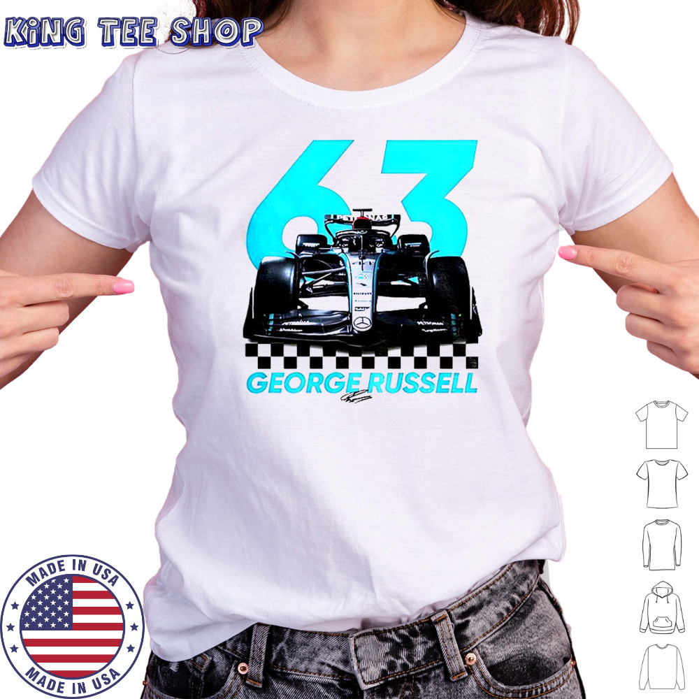 George Russell Formula One F1 Signature T-Shirt Women's T-shirt