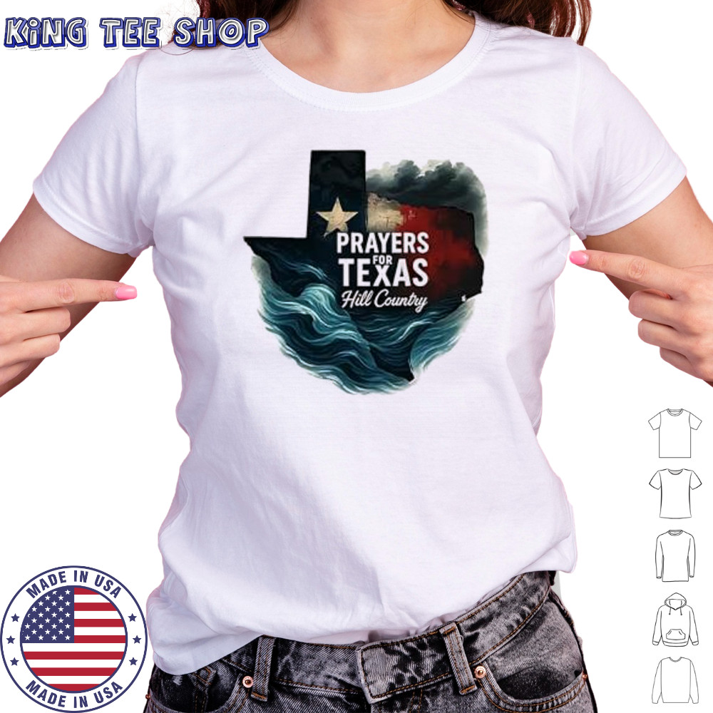 Hill country 2025 flood relief lone star state Texas pride prayers for Texas shirt Women's T-shirt