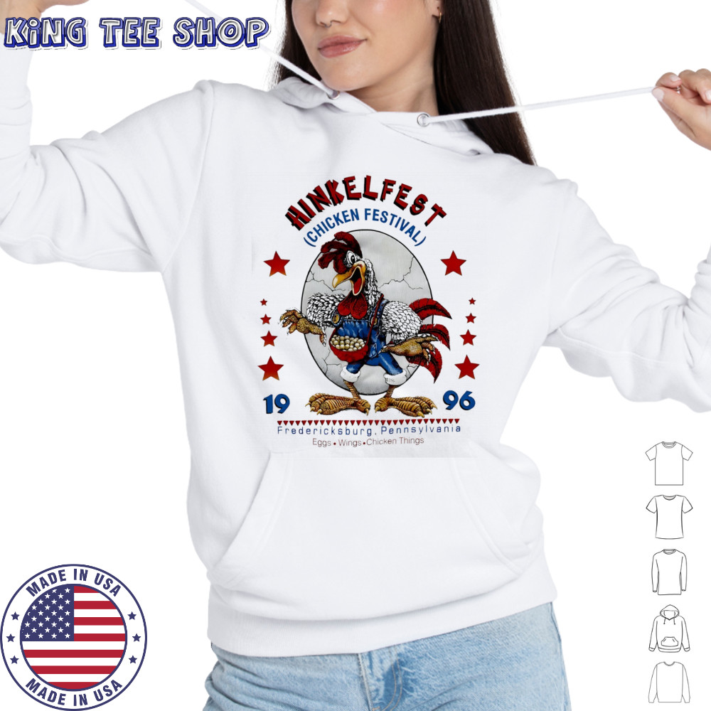 Hinkelfest Chicken Festival 1996 Animal Pullover shirt Hoodie