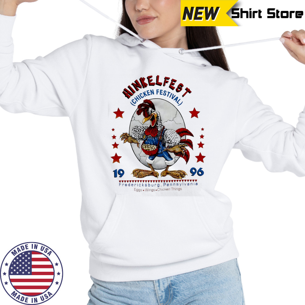Hinkelfest Chicken Festival 1996 Animal Pullover shirt Hoodie