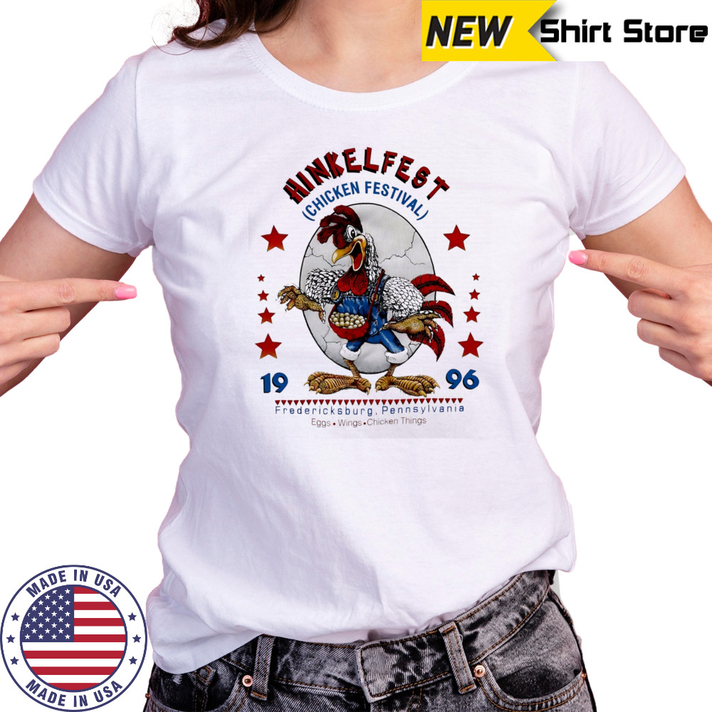 Hinkelfest Chicken Festival 1996 Animal Pullover shirt Women's T-shirt