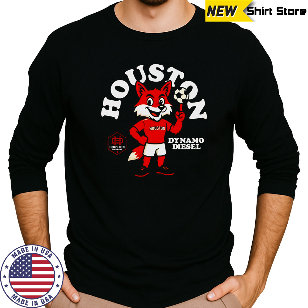 Houston dynamo mascot shirt Long Sleeved