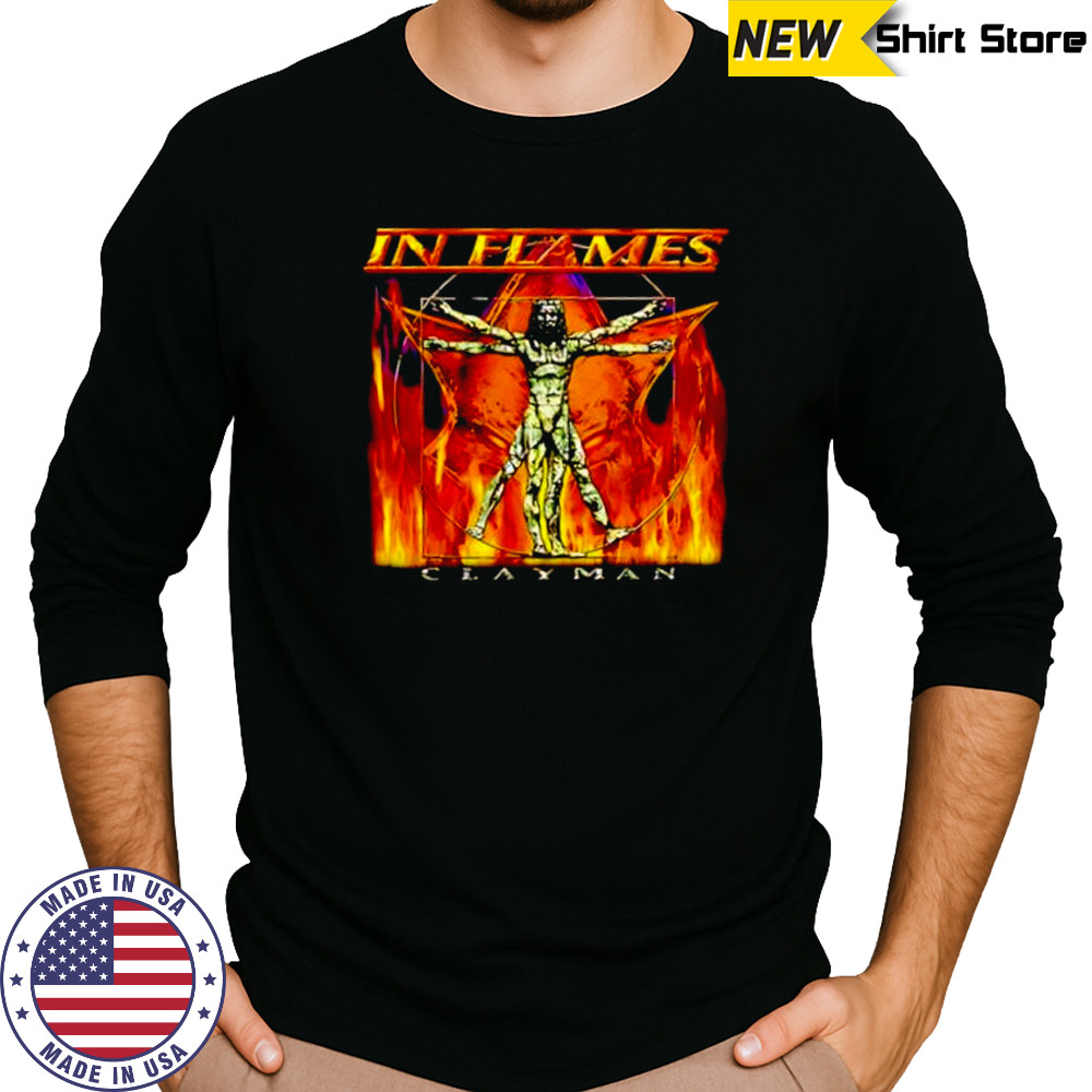 In Flames Happy 25th Birthday to Clayman shirt Long Sleeved