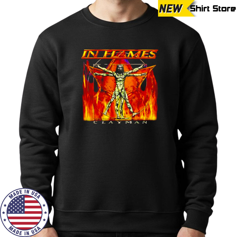 In Flames Happy 25th Birthday to Clayman shirt Sweatshirt