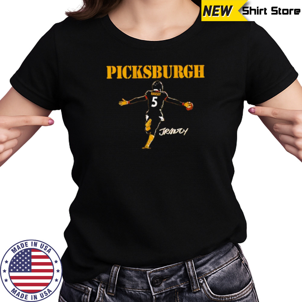 Jalen Ramsey Pittsburgh signature Football NFL shirt Women's T-shirt