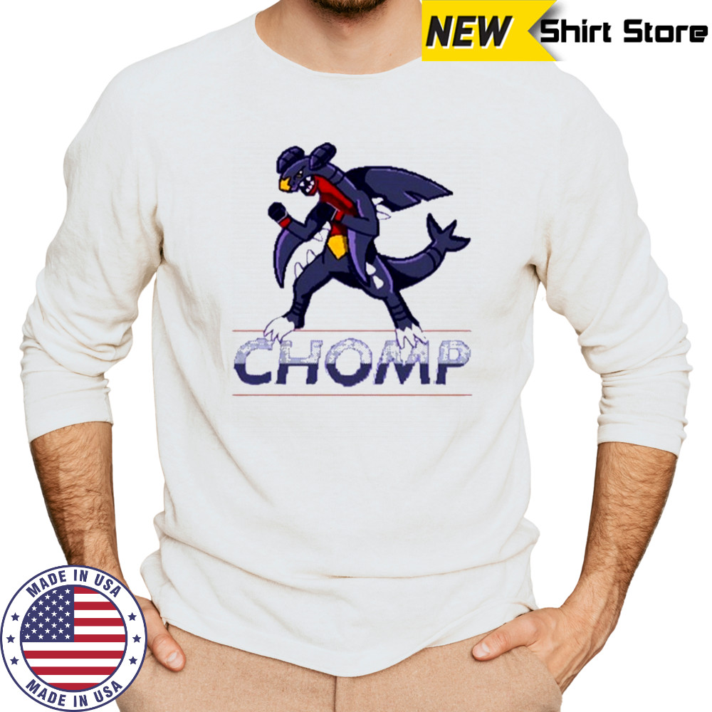 Jarchomp Collectibles Retro Fighter Chomp T-Shirt Long Sleeved