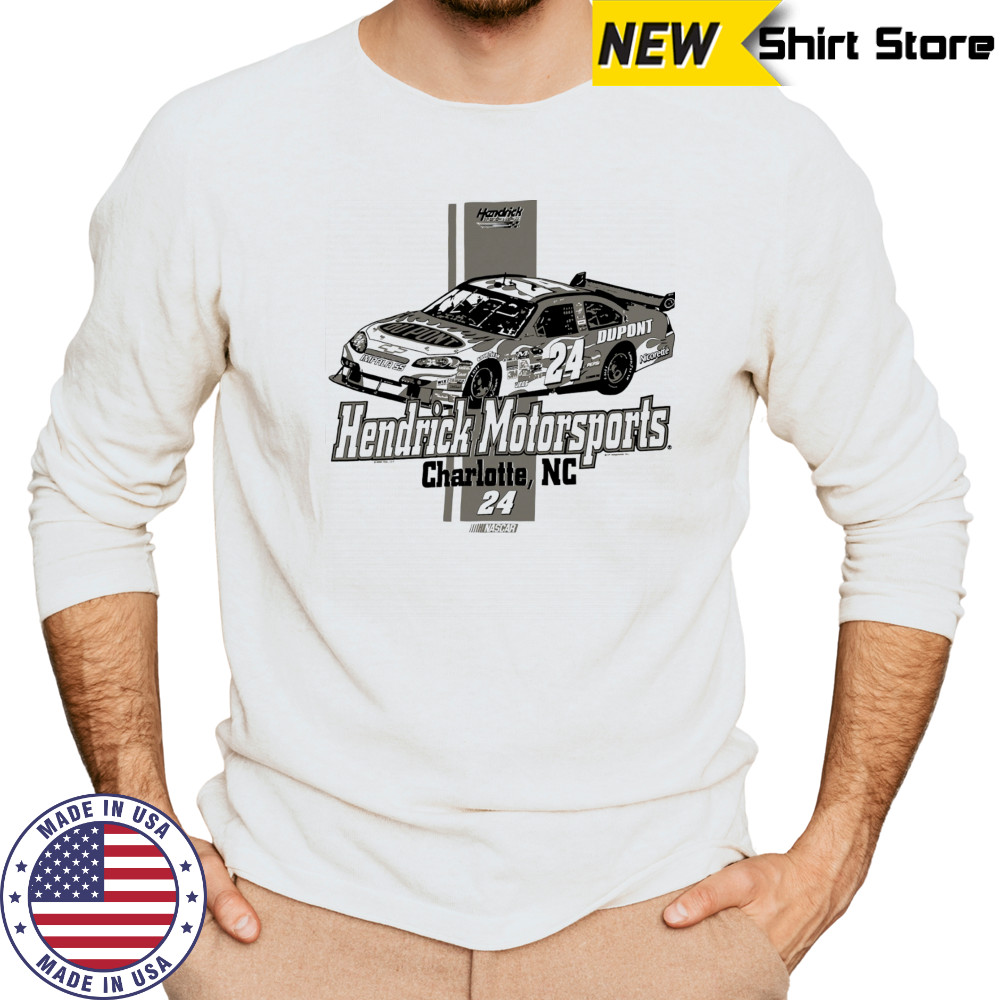 Jeff Gordon Nascar Cars Hendrick Motorsports Racing Car shirt Long Sleeved
