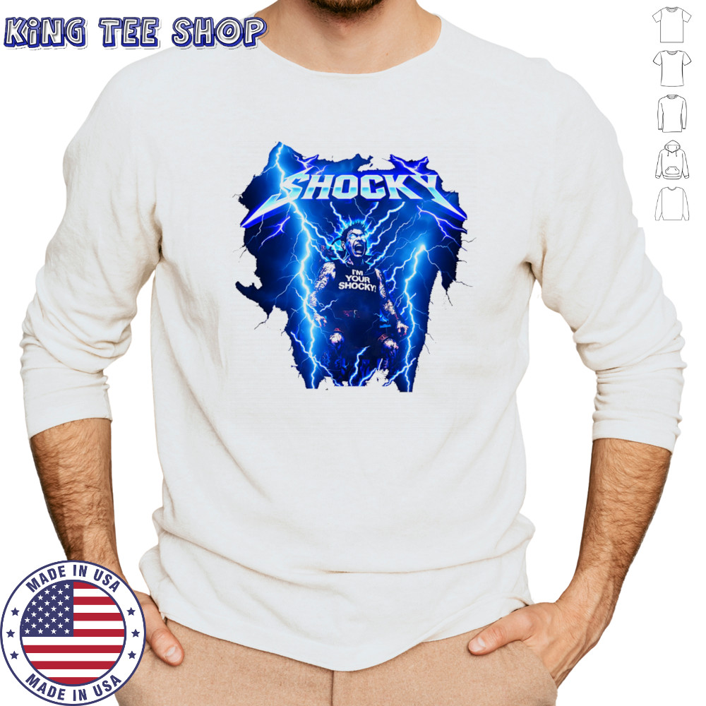 Jeff Shock shock the lightning shirt Long Sleeved
