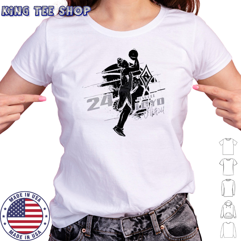 Jewell loyd las vegas aces silhouette shirt Women's T-shirt