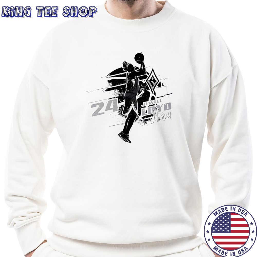 Jewell loyd las vegas aces silhouette shirt Sweatshirt
