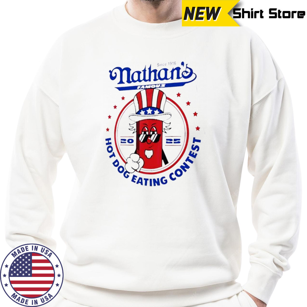 Joey Chestnut 17Th Nathan Famous Hot Dog 2025 shirt Sweatshirt