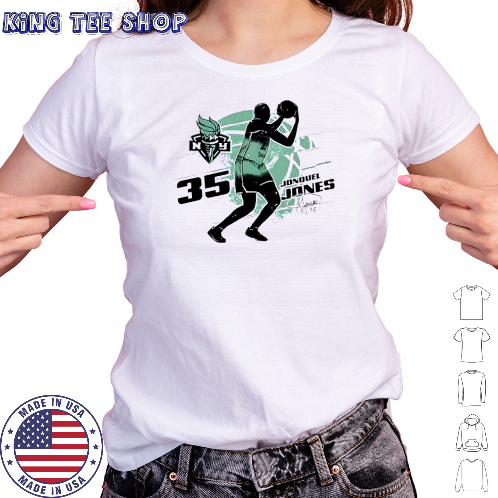 Jonquel jones new york liberty silhouette shirt Women's T-shirt