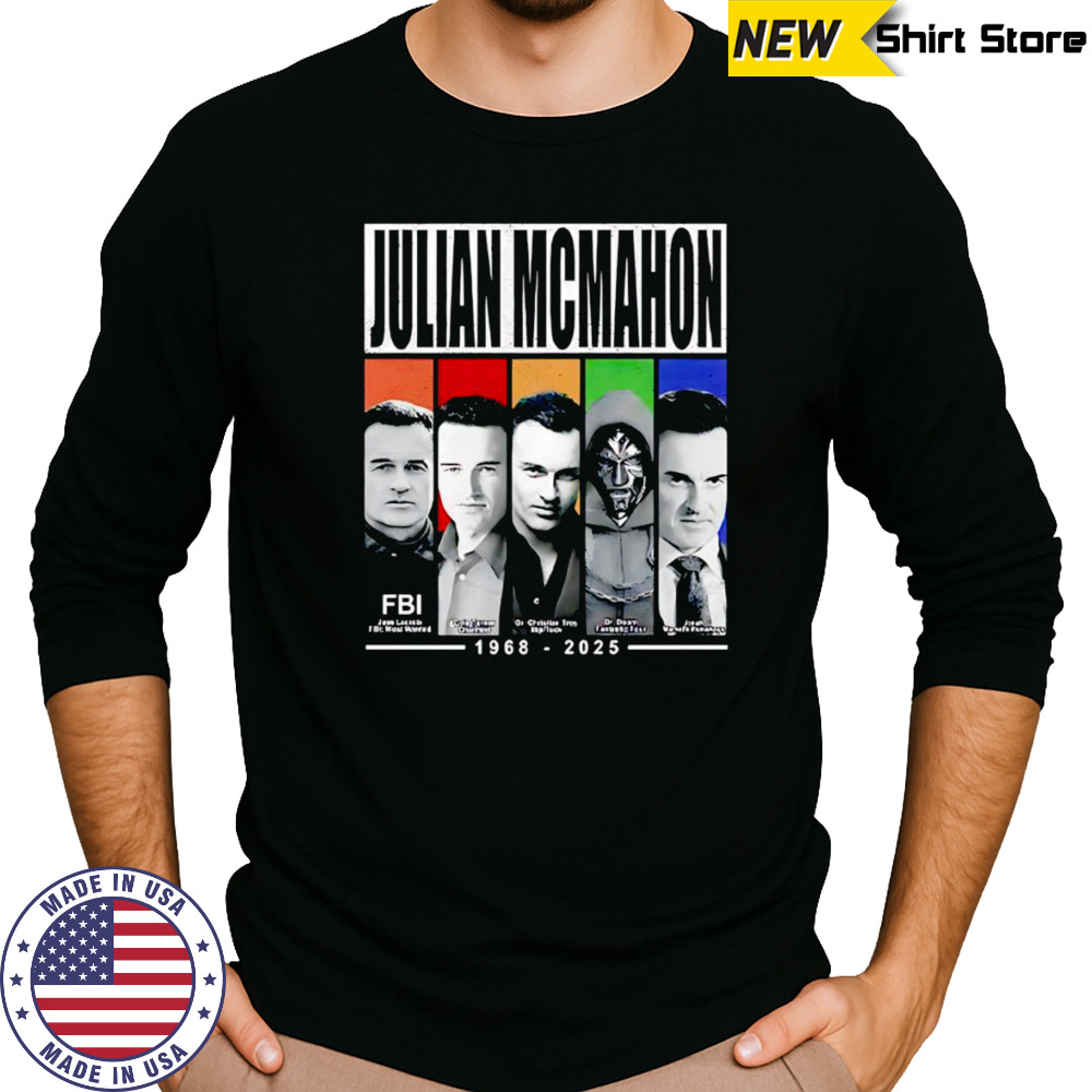 Julian Mcmahon 1968 2025 shirt Long Sleeved