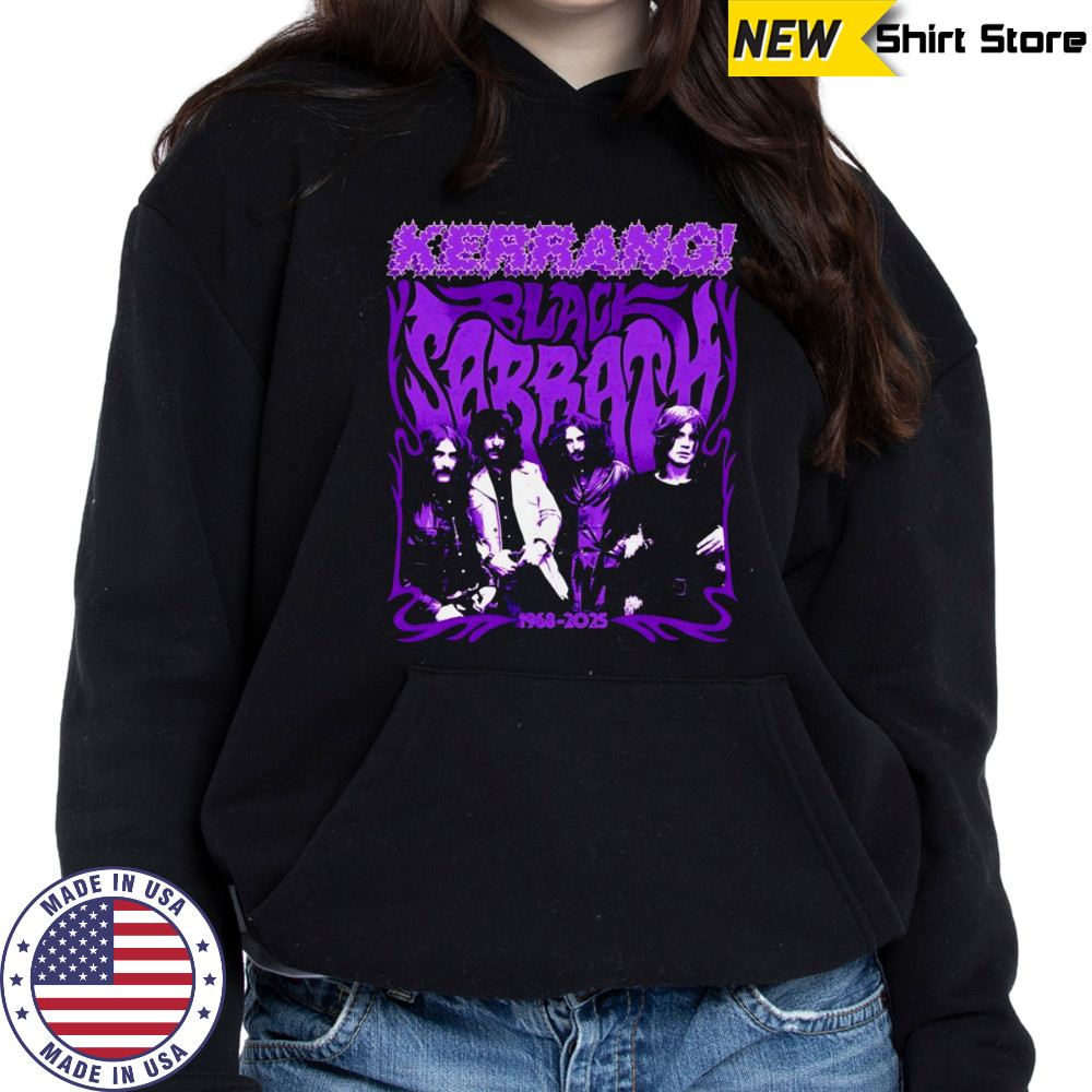 Kerrang Sabbath 1968 2025 shirt Hoodie