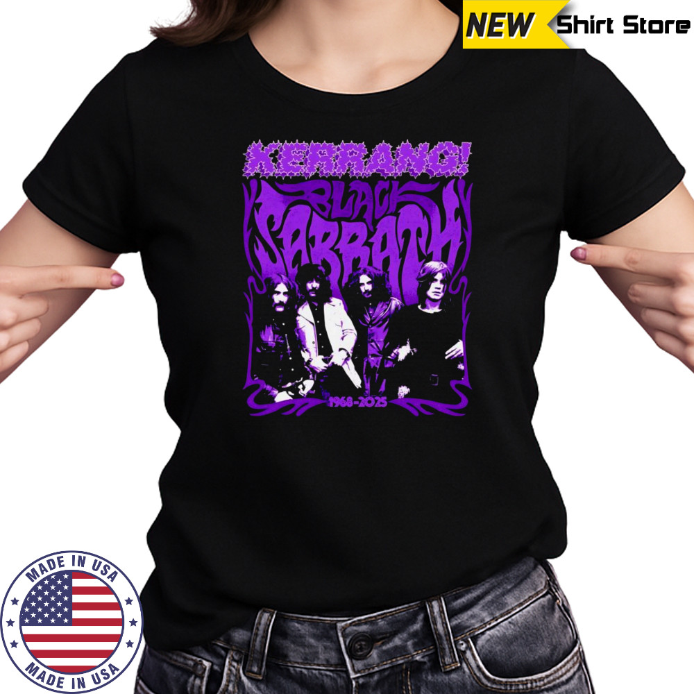 Kerrang Sabbath 1968 2025 shirt Women's T-shirt