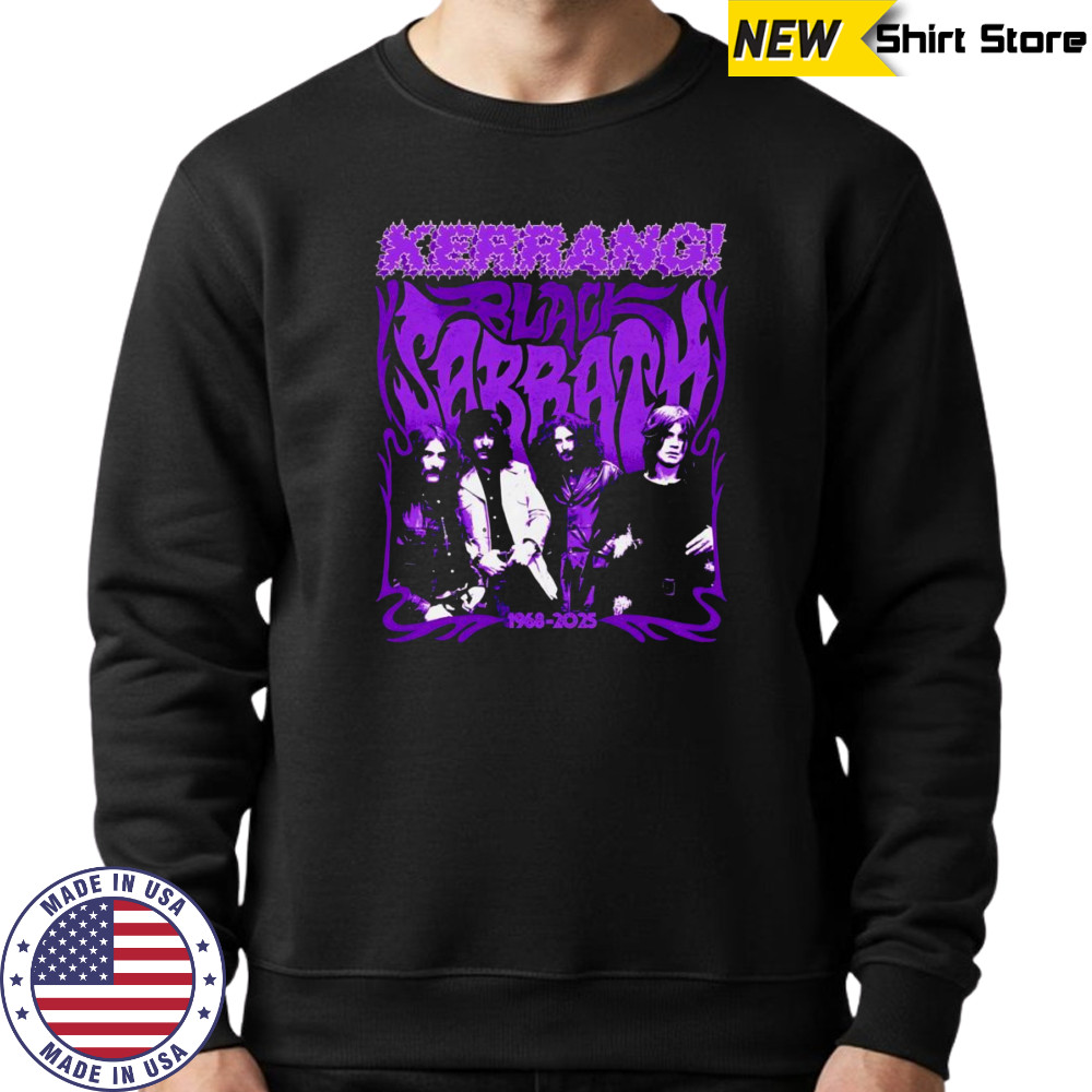 Kerrang Sabbath 1968 2025 shirt Sweatshirt