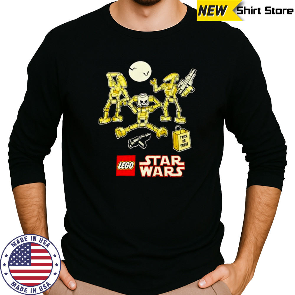 Lego Star Wars Trick Or Treat shirt Long Sleeved