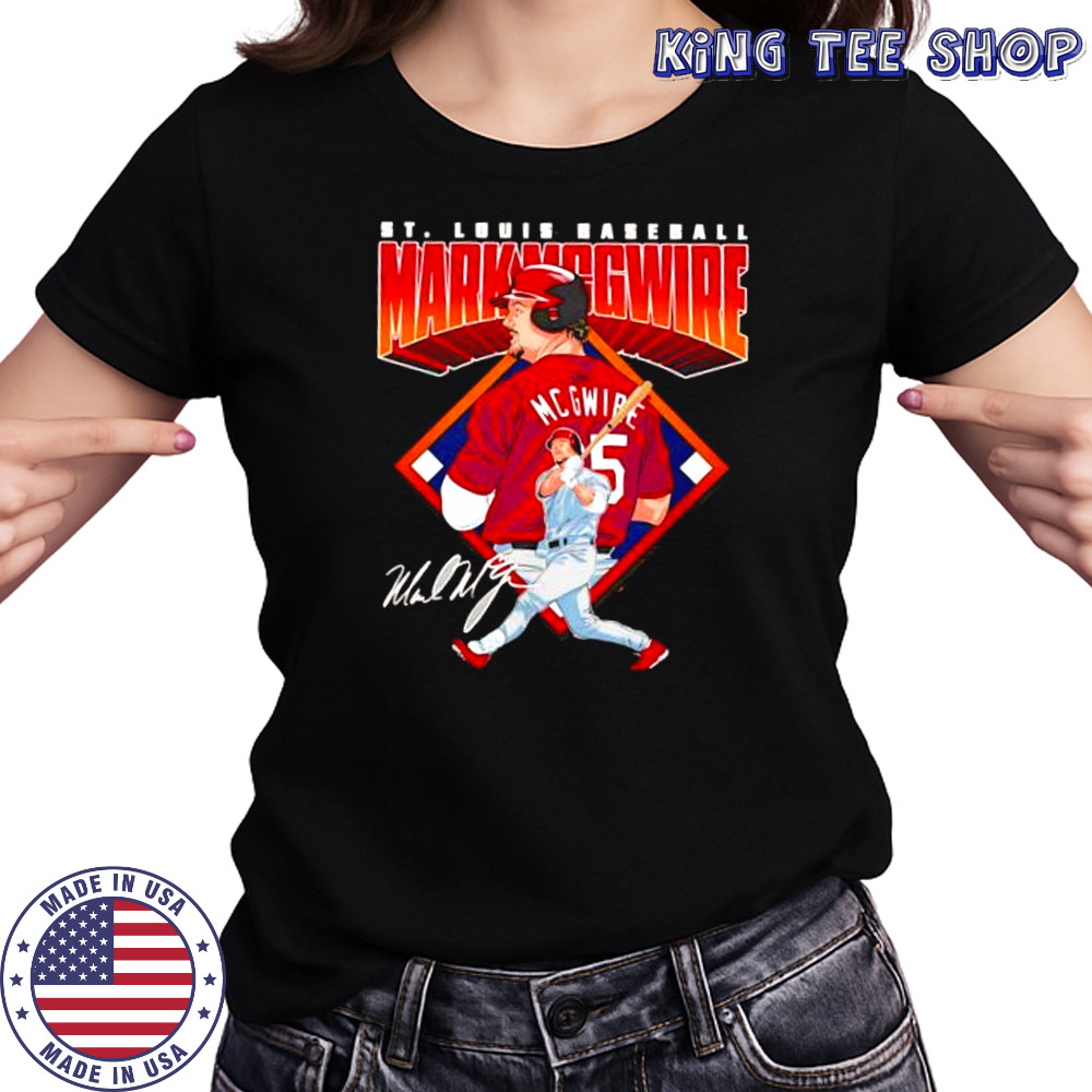 Mark mcgwire st. louis baseball diamond shirt Women's T-shirt
