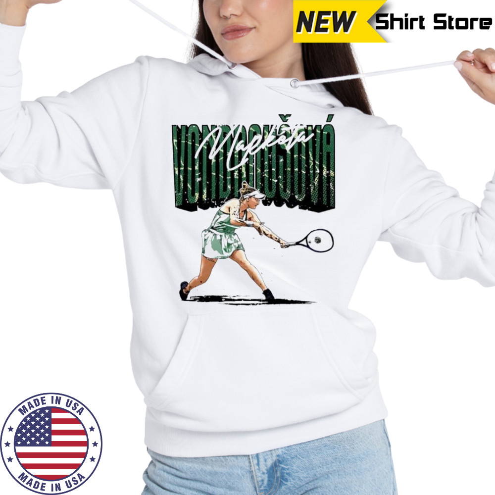 Marketa vondrousova player name shirt Hoodie