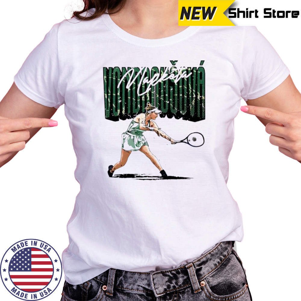 Marketa vondrousova player name shirt Women's T-shirt