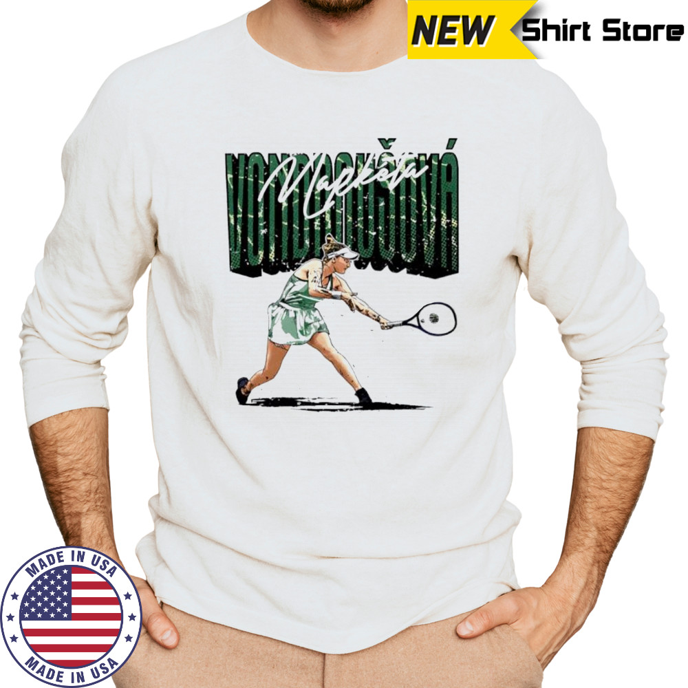 Marketa vondrousova player name shirt Long Sleeved