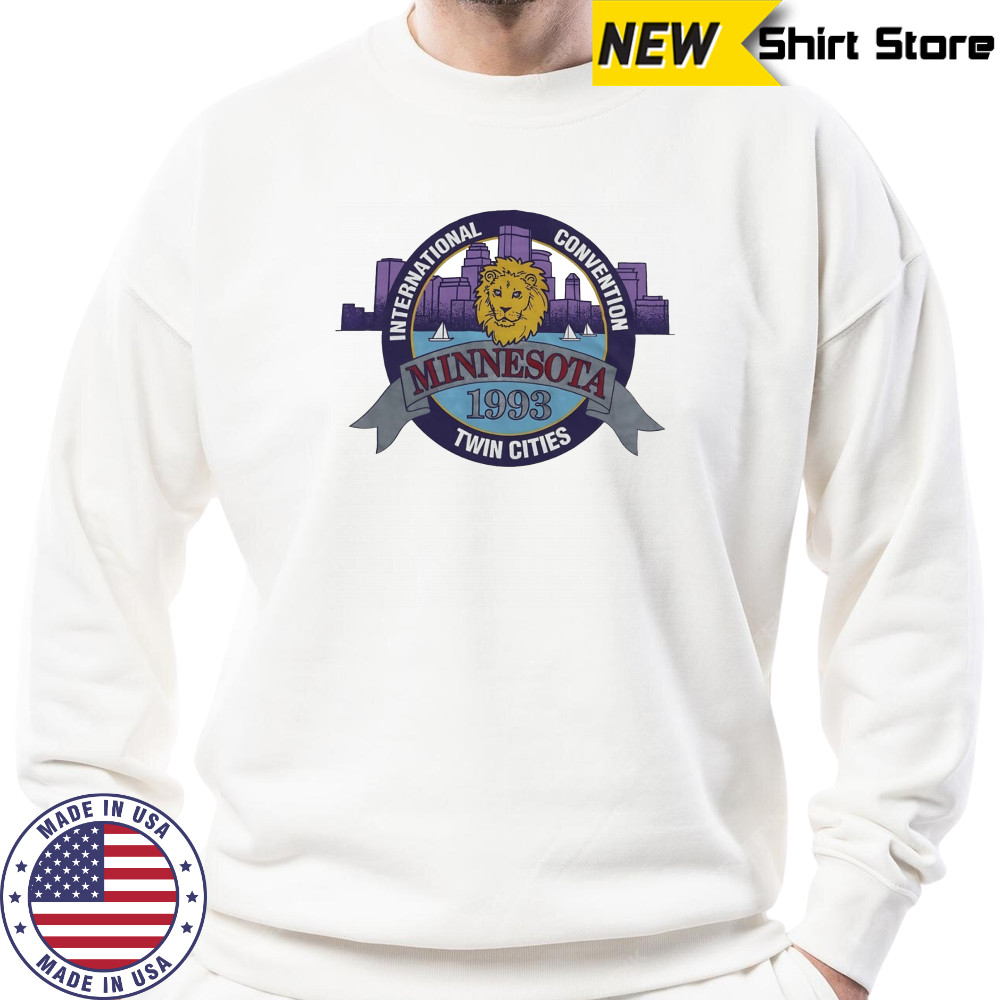 Minnesota Twin Cities International Convention 1993 logo shirt Sweatshirt