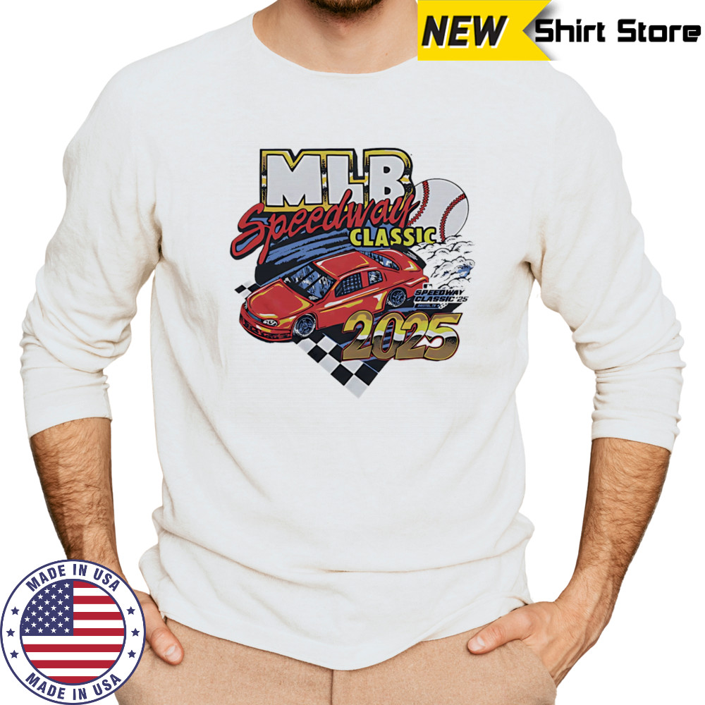 MLB Speedway Classic 2025 graphic shirt Long Sleeved