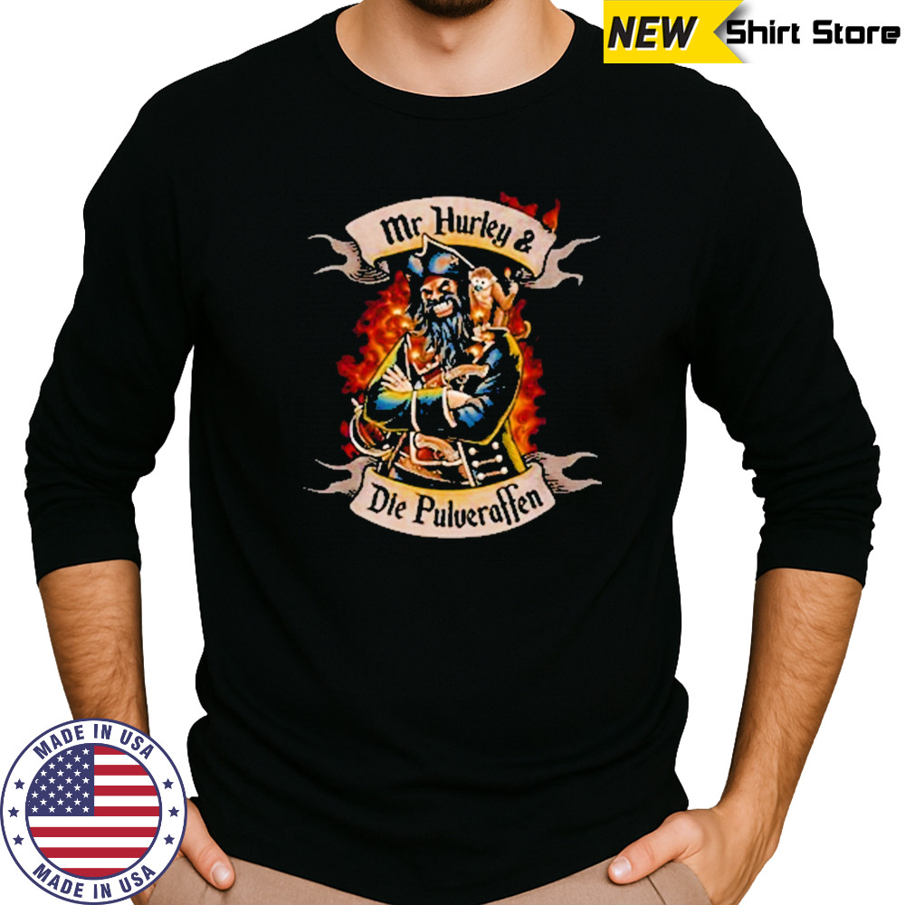 Mr. Hurley & Die Pulveraffen Blackbeard T-Shirt Long Sleeved