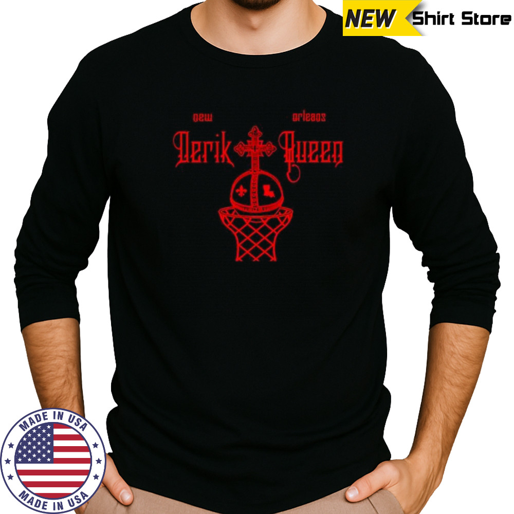 New Orleans Derik Queen shirt Long Sleeved