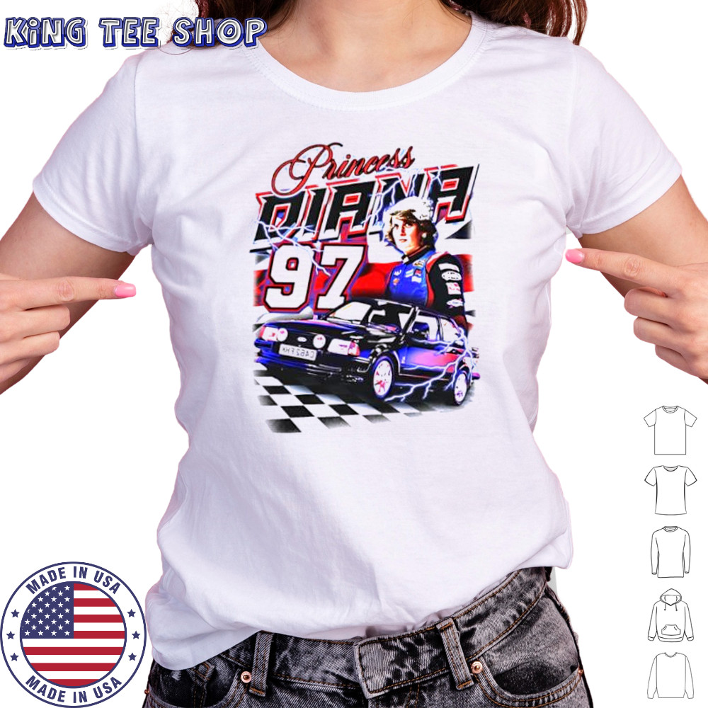 Notsafeforwear Store Merch Princess Diana Racing shirt Women's T-shirt