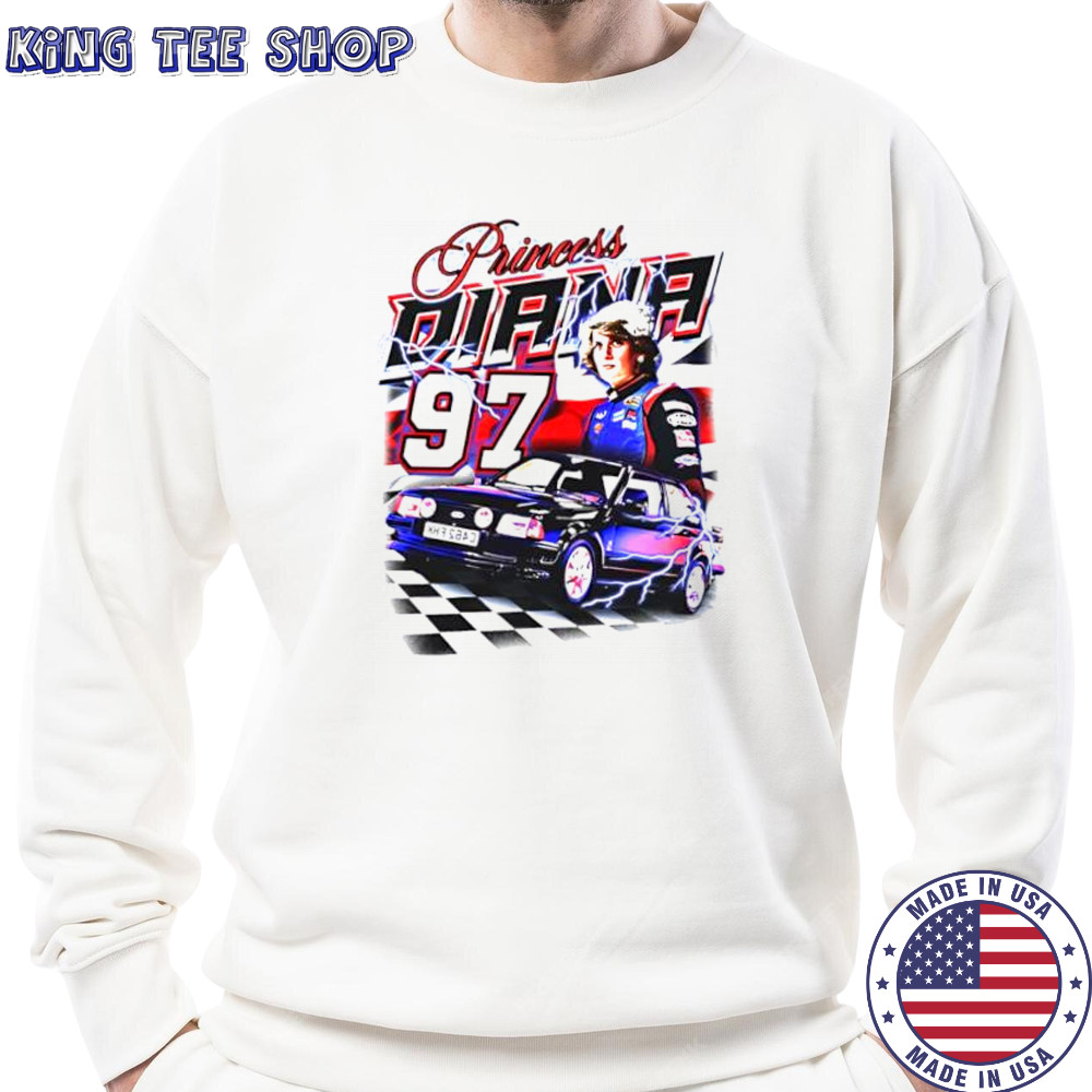 Notsafeforwear Store Merch Princess Diana Racing shirt Sweatshirt
