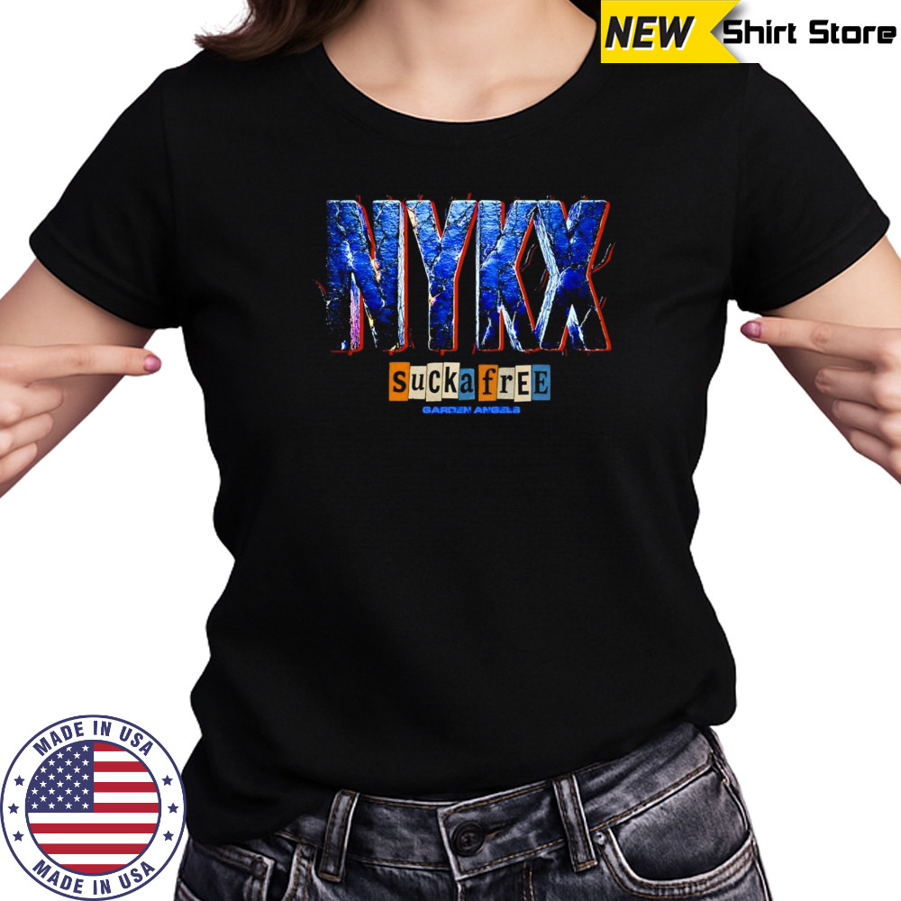 NYKX suck a free garden angels shirt Women's T-shirt