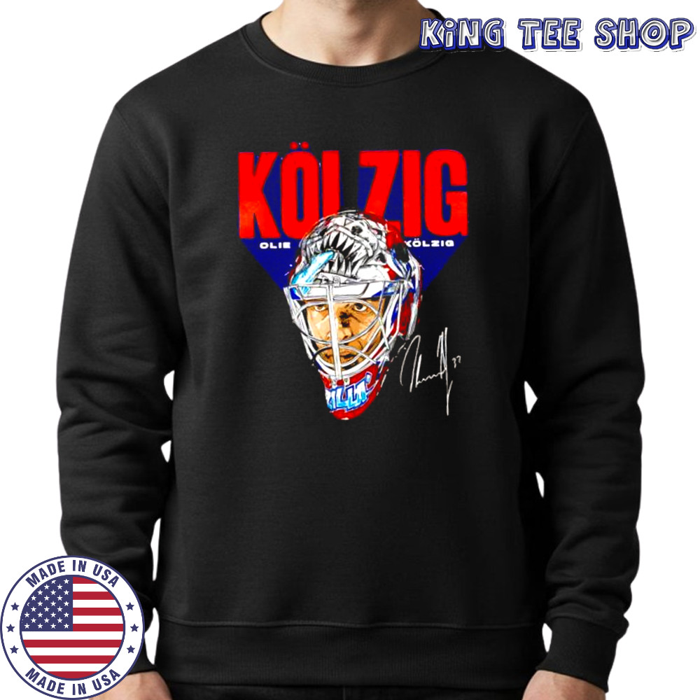 Olie kolzig Washington hockey mask shirt Sweatshirt