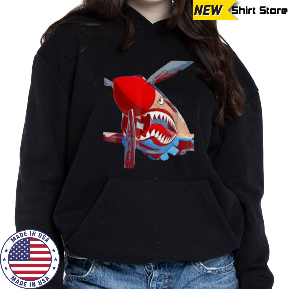 P 40 Warhawk Fighter Aircraft shirt Hoodie