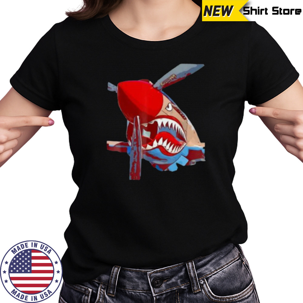 P 40 Warhawk Fighter Aircraft shirt Women's T-shirt