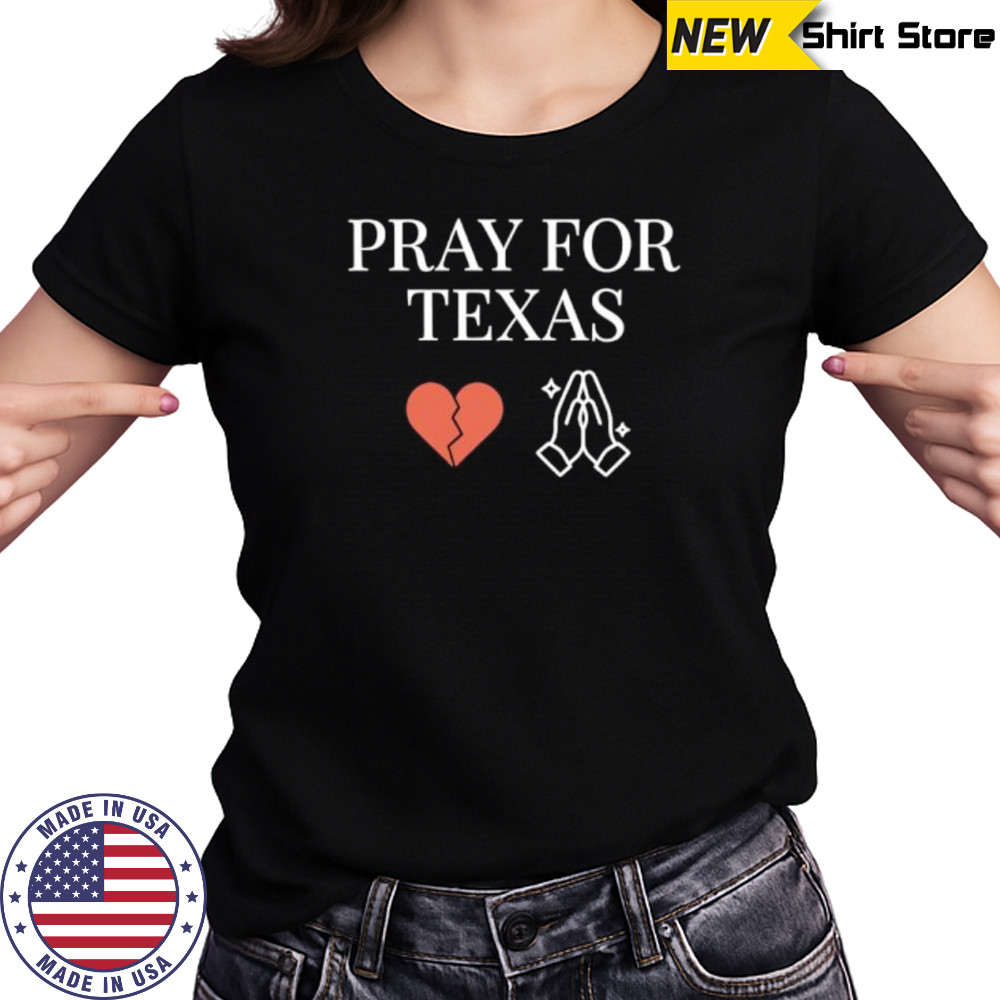 Pray for Texas flood victims shirt Women's T-shirt