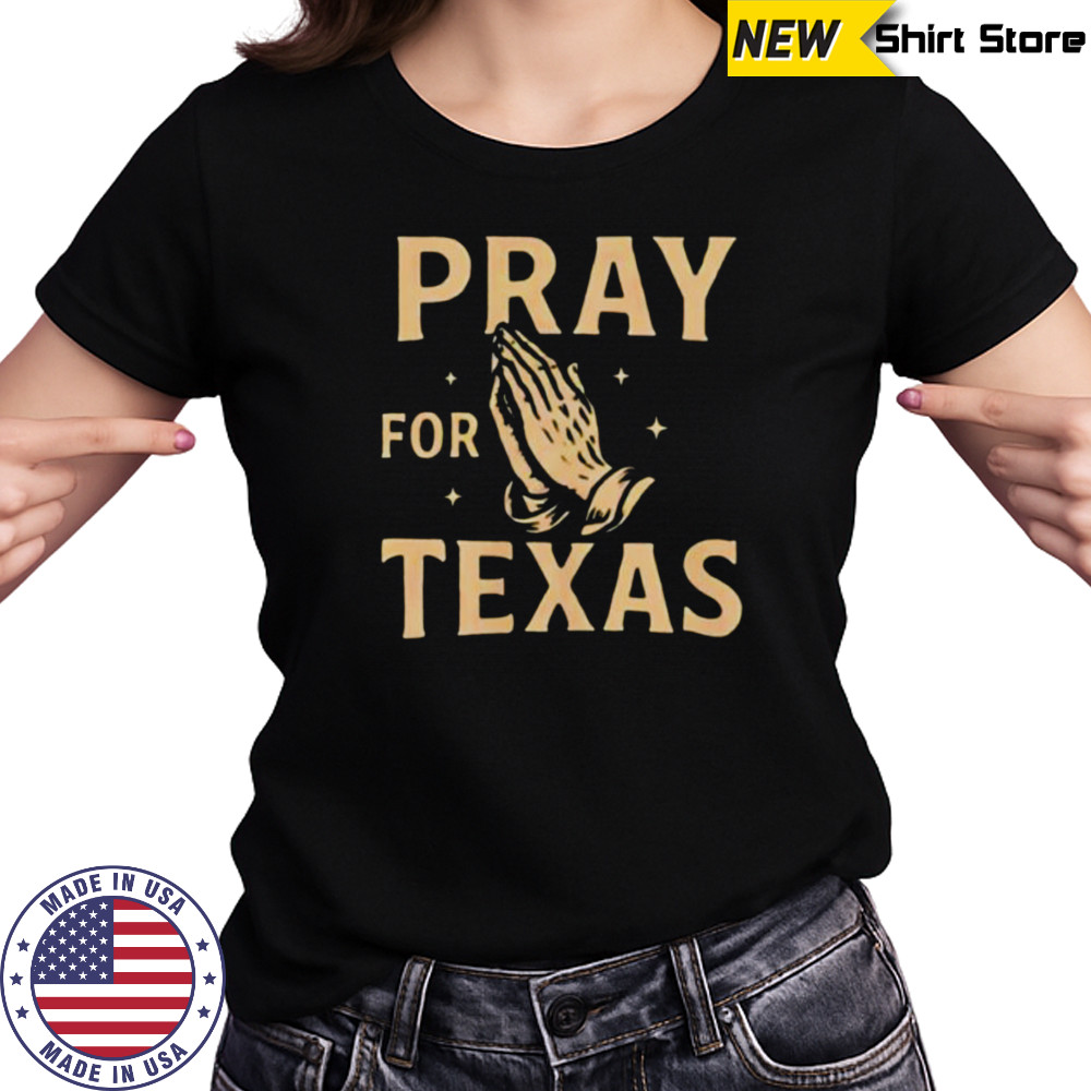 Pray for Texas hand shirt Women's T-shirt