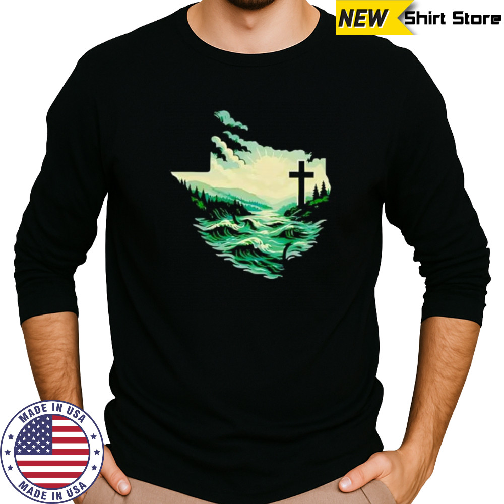 Pray for Texas shirt Long Sleeved