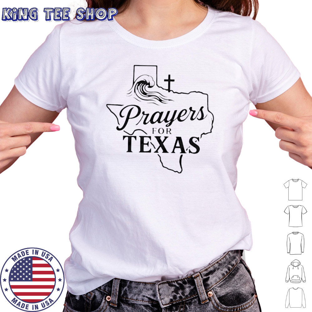 Prayers For Texas Shirt Faith Based Texas Flood Relief shirt Women's T-shirt