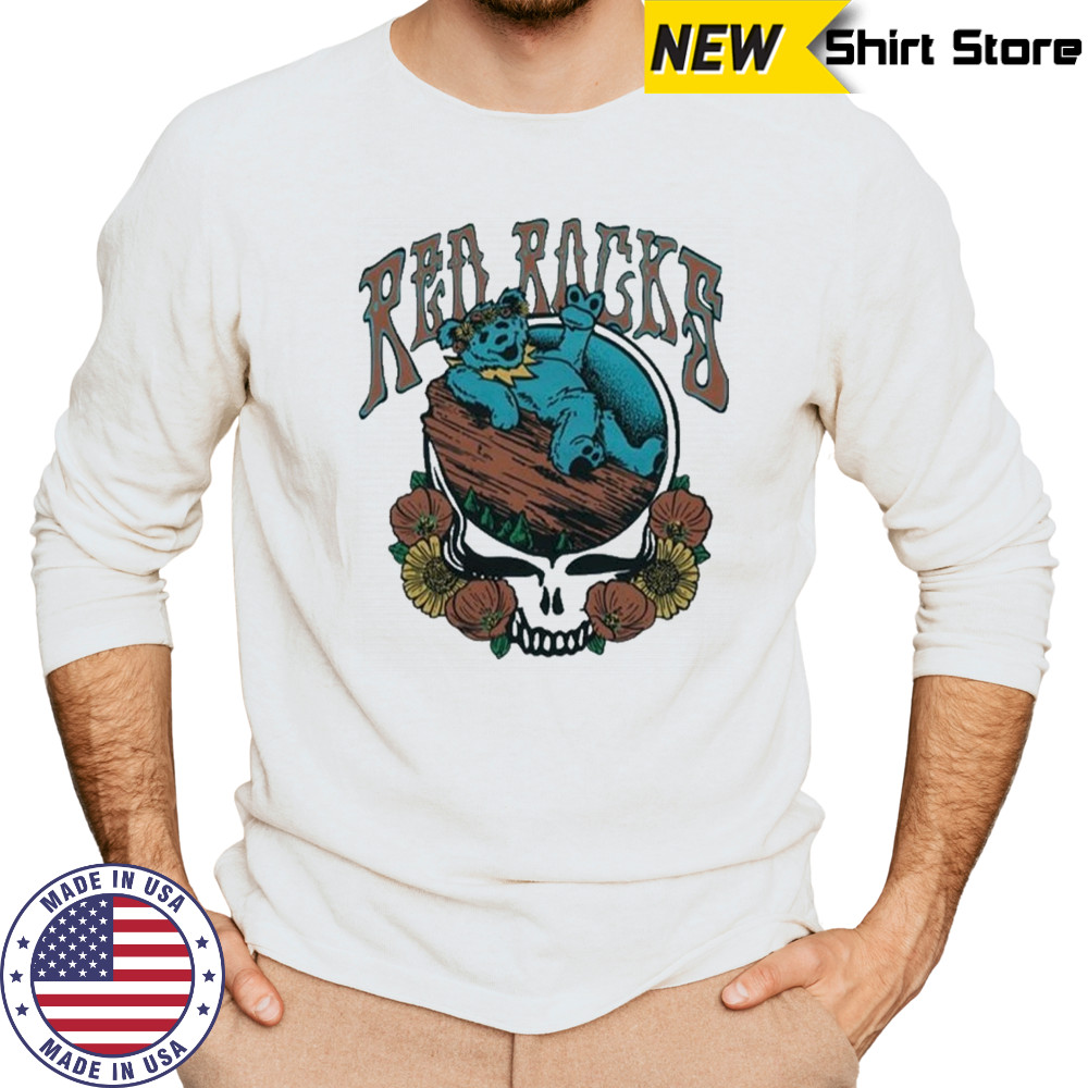 Red Rocks Amphitheatre Grateful Dead T-Shirt Long Sleeved