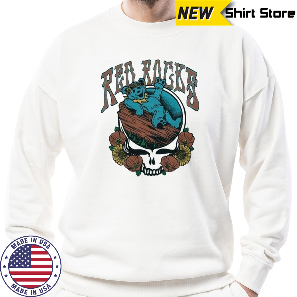 Red Rocks Amphitheatre Grateful Dead T-Shirt Sweatshirt
