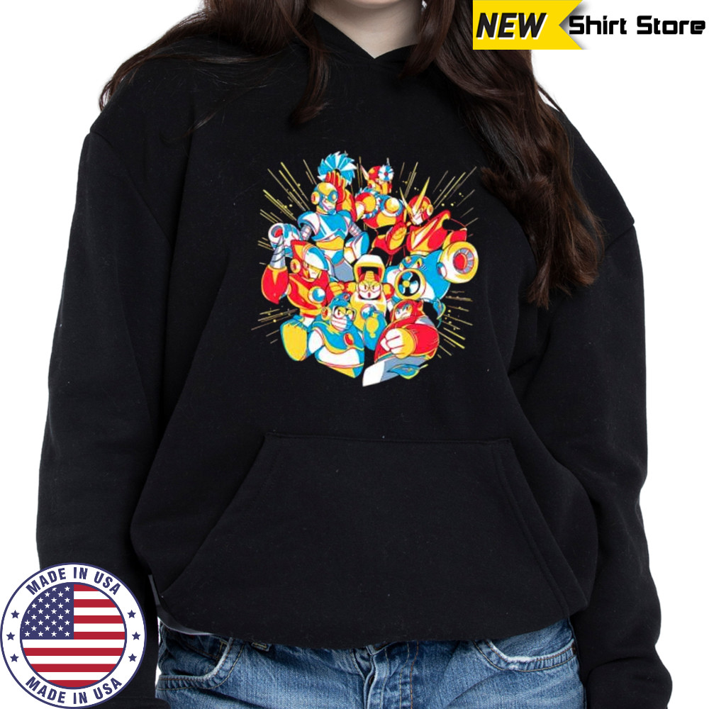 Robot Masters Redux Mega Man shirt Hoodie