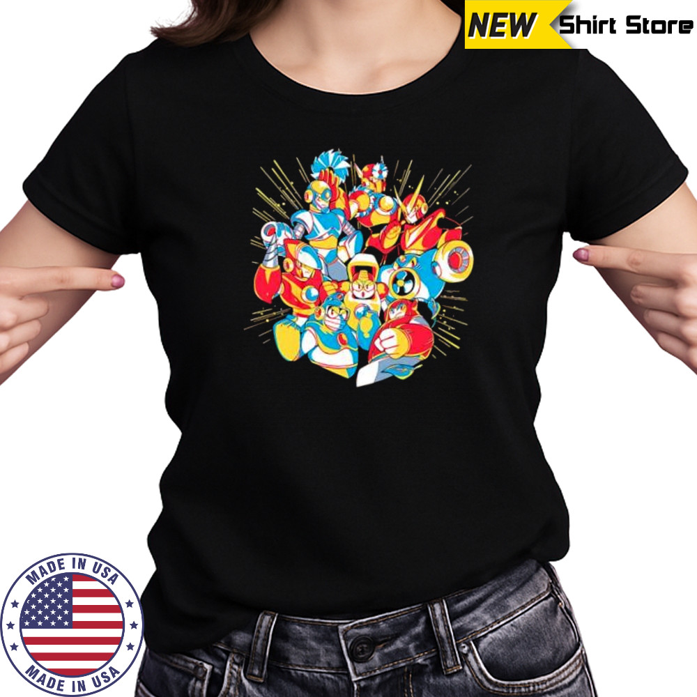 Robot Masters Redux Mega Man shirt Women's T-shirt