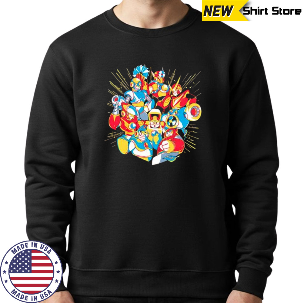 Robot Masters Redux Mega Man shirt Sweatshirt